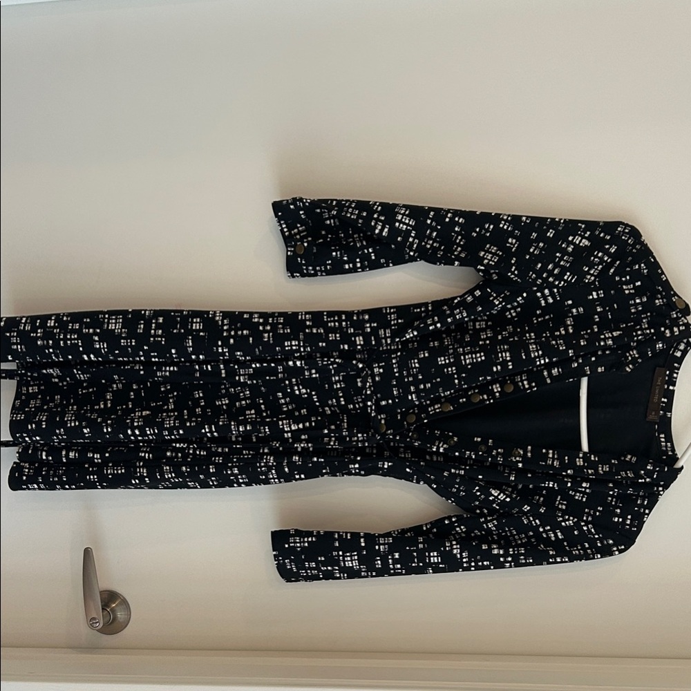 The Limited Black and White Dress